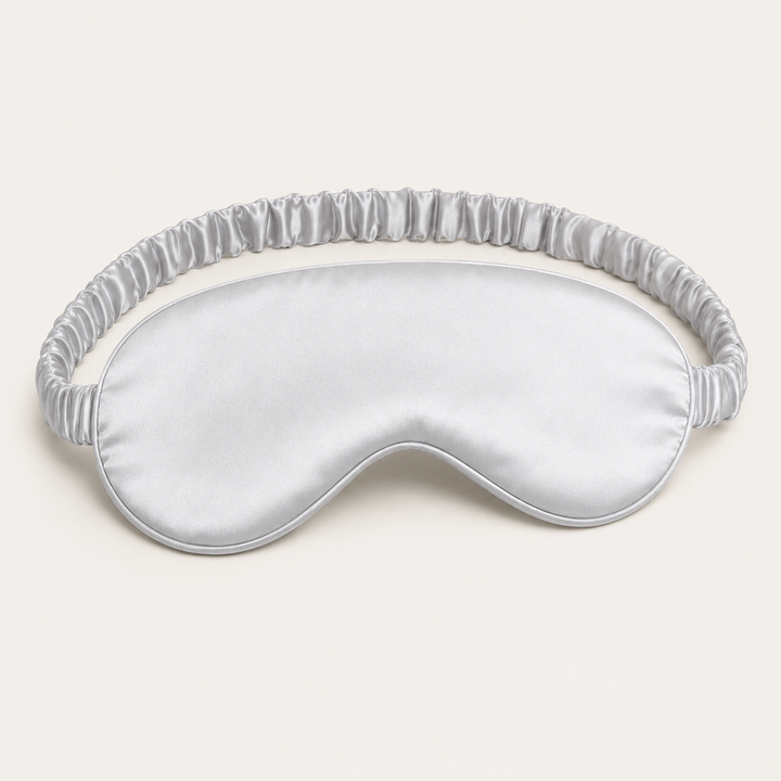 Mulberry Silk Sleep Eye Mask - Ruffle Trim