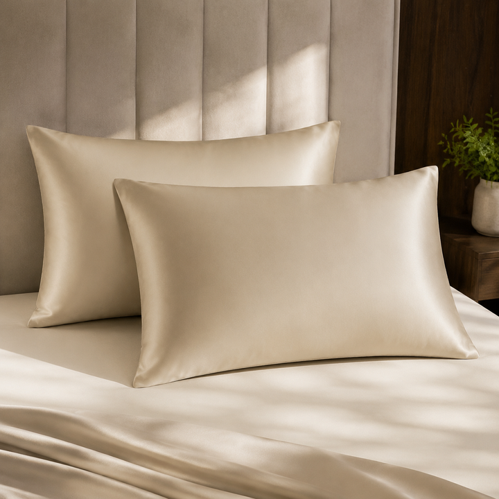 Mulberry Silk Pillowcase Set of 2 for Hair &amp; Skin - 19 Momme