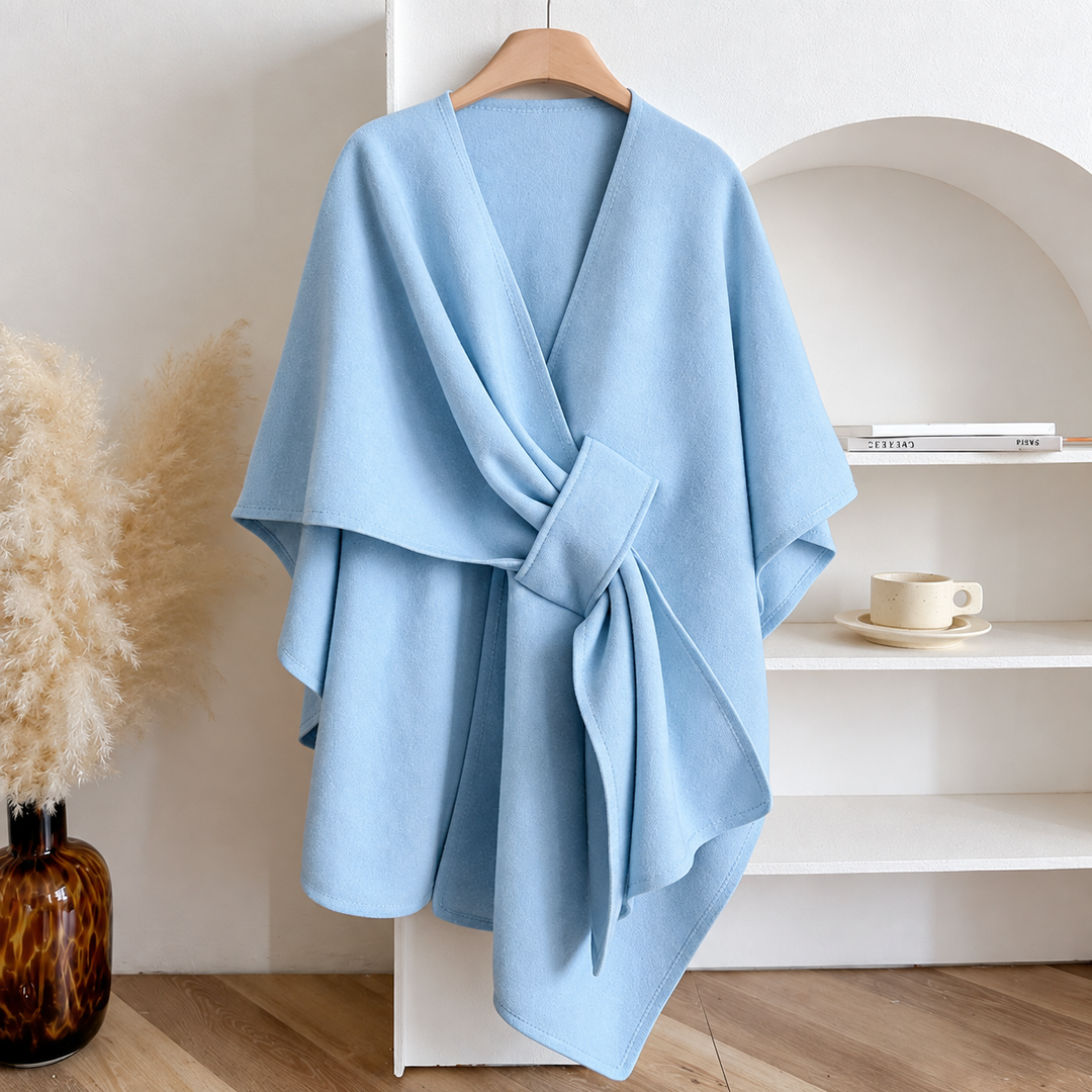 Fleece Drape Shawl for Women, One Size