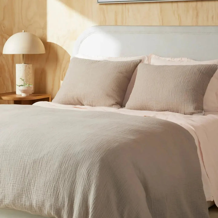 Muslin Cotton Pillowcase Set, 2 Pieces