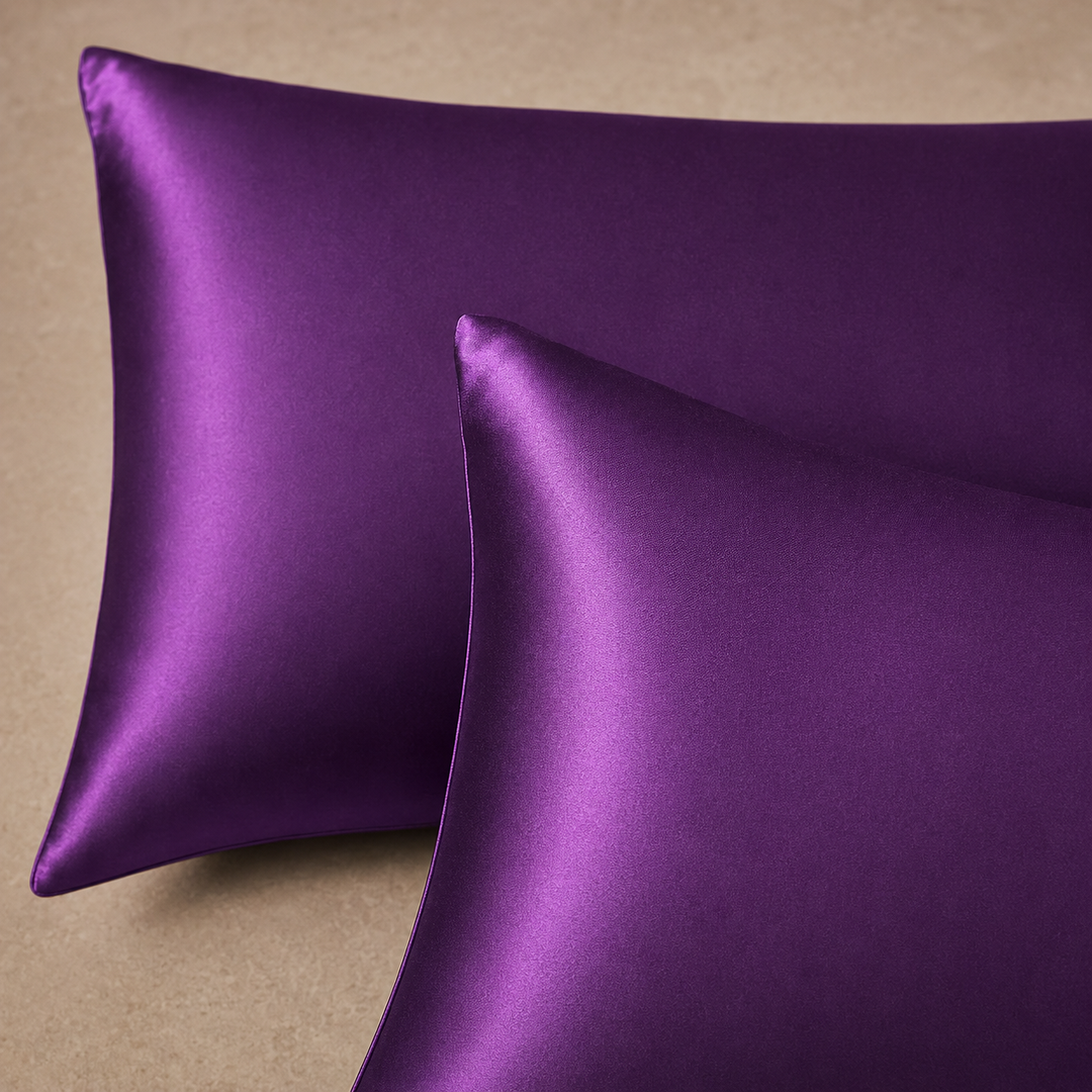 Mulberry Silk Pillowcase Set of 2 for Hair &amp; Skin - 19 Momme