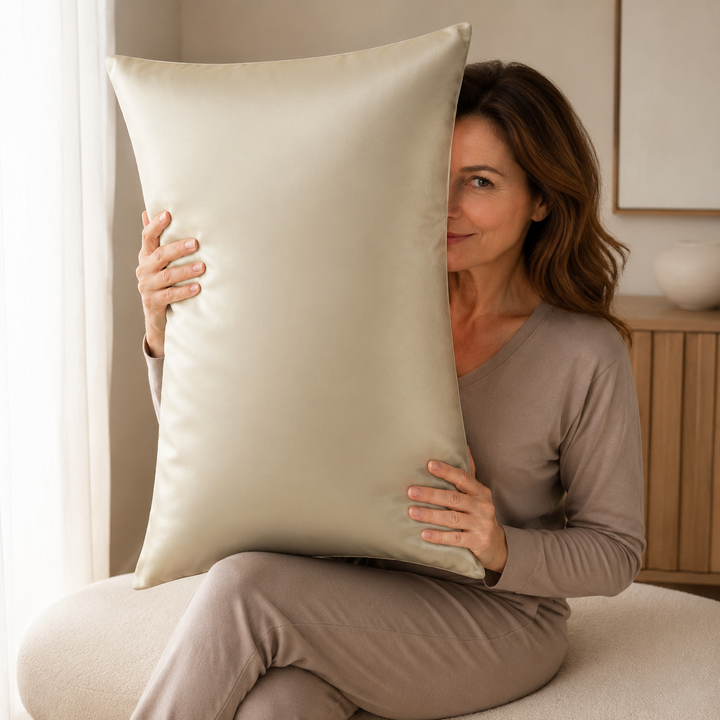 Mulberry Silk Pillowcase for Hair &amp; Skin - 22 Momme