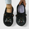 Women's Plush House Slippers, Soft Slip-On in Solid Colors