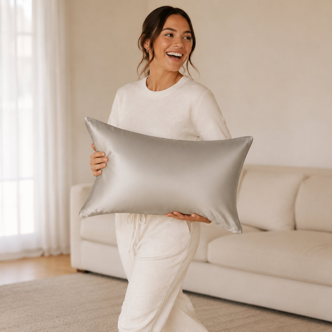 Mulberry Silk Pillowcase for Hair &amp; Skin - 22 Momme