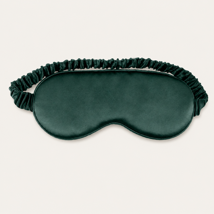 Mulberry Silk Sleep Eye Mask - Ruffle Trim