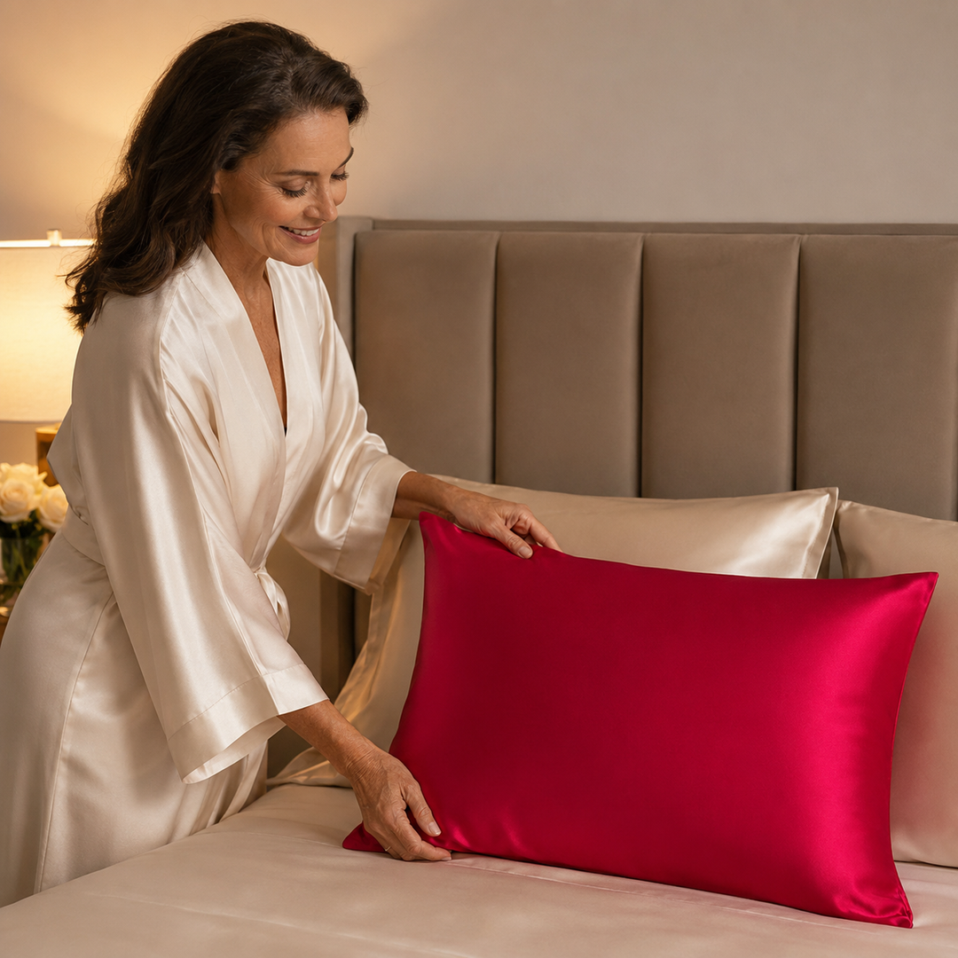 Mulberry Silk Pillowcase for Hair &amp; Skin - 22 Momme