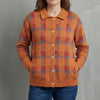 Women's Check Sweater | Retro Patterned Knit Pullover