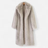Women's Long Faux-Fur Coat | Longline Fluffy Winter Coat