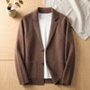 Men's Cashmere Cardigan | 100% Cashmere Blazer-Style Knit