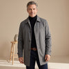 Men's Trench Coat | Button Front Weather-Resistant Overcoat