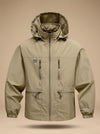 Men's Waterproof Jacket | Hooded Windproof Multi Pocket