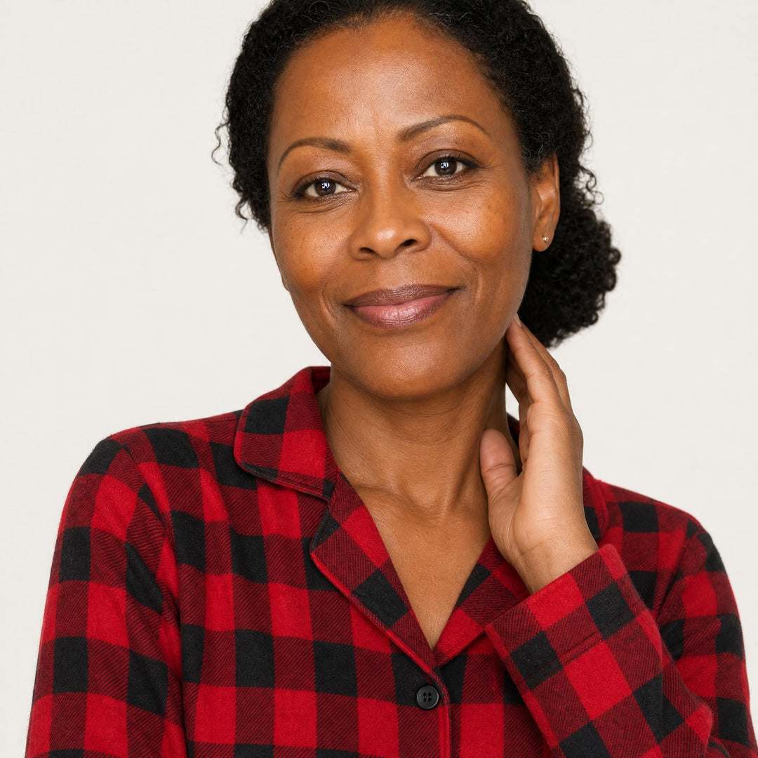 Buffalo Plaid Pajama Set - Long Sleeve