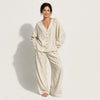 Ditsy Floral Cotton Pajama Set - Cardigan