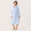 Women's Plush Fleece Robe - Long, Tie Belt