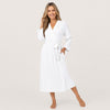 Women's Long Lounge Robe - Lightweight, Silky-Soft