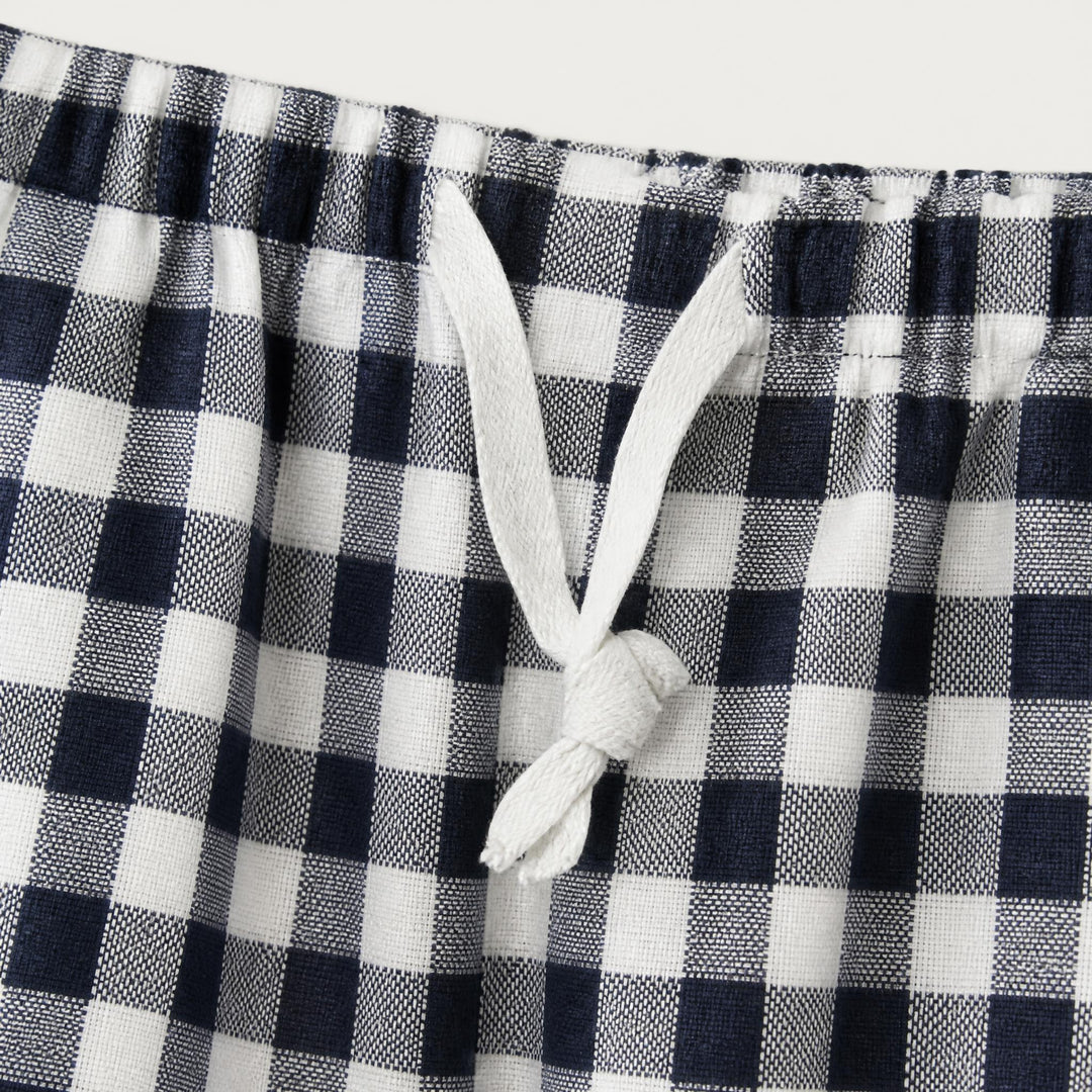 Matching Couples Pajama Pants - Gingham Check Lounge Bottoms