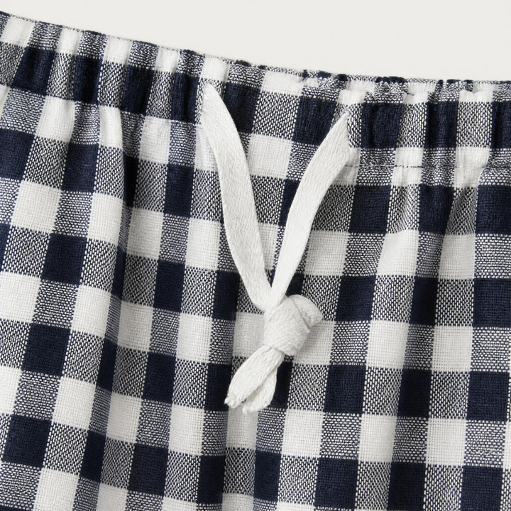 Matching Couples Pajama Pants - Gingham Check Lounge Bottoms