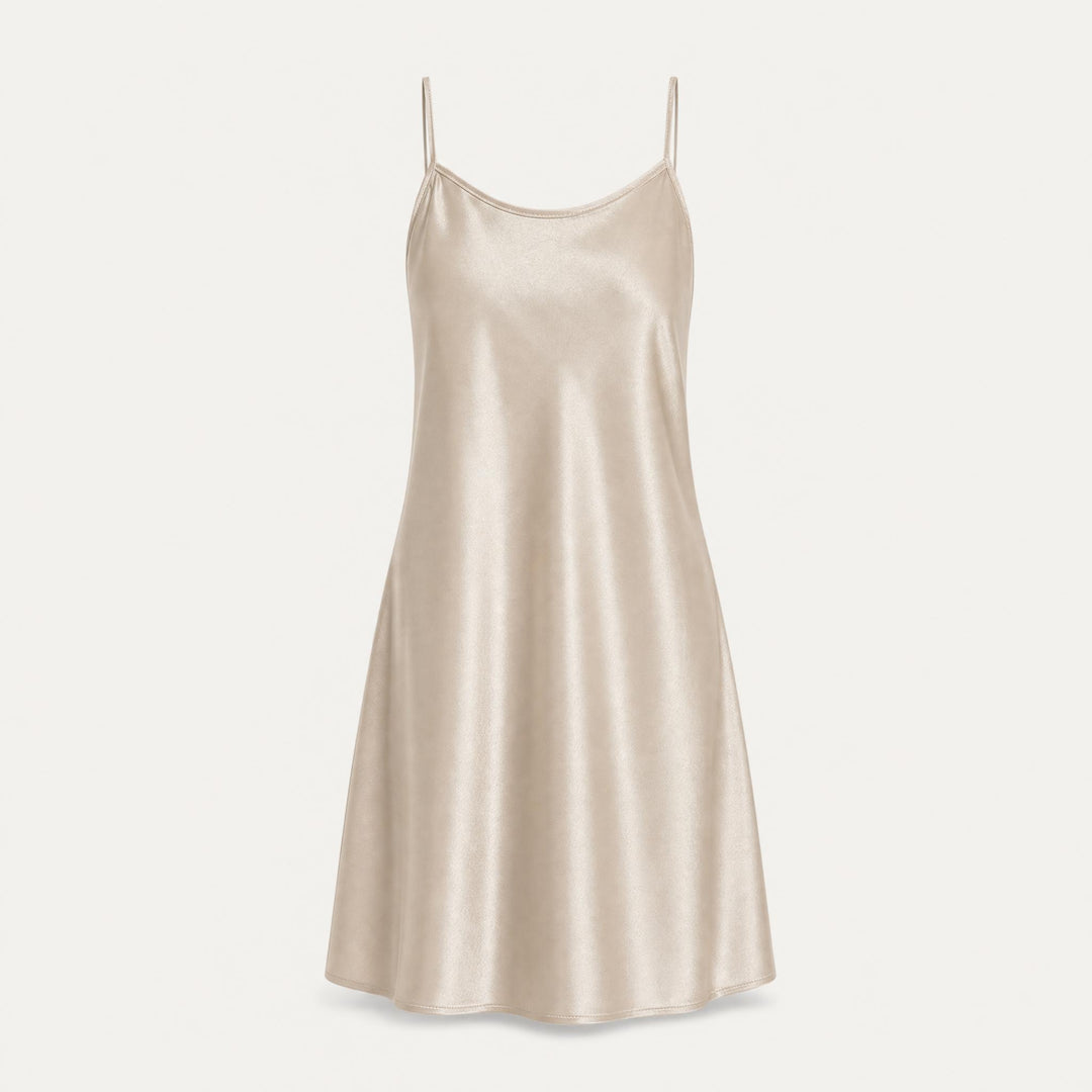 Satin Chemise - Adjustable Cami Straps