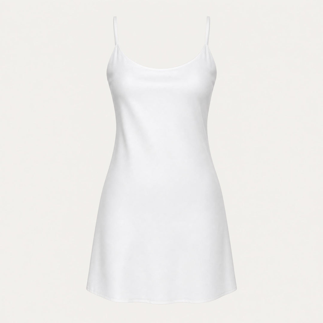 Satin Chemise - Adjustable Cami Straps