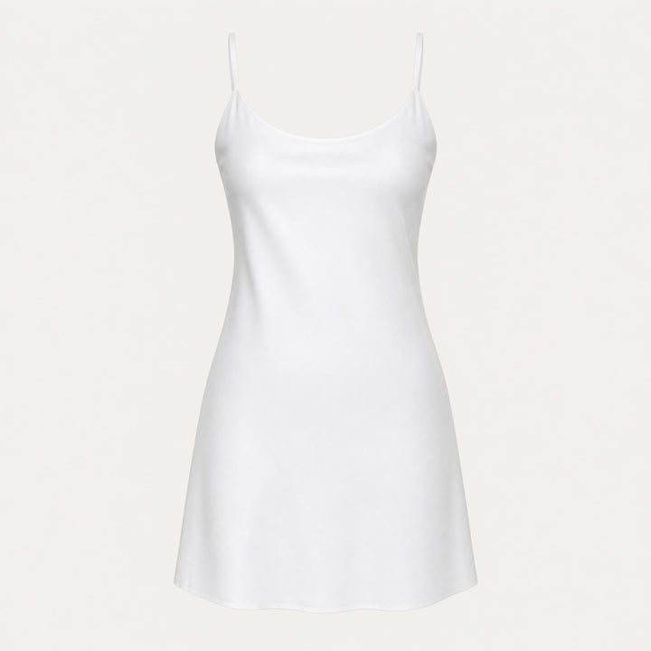 Satin Chemise - Adjustable Cami Straps