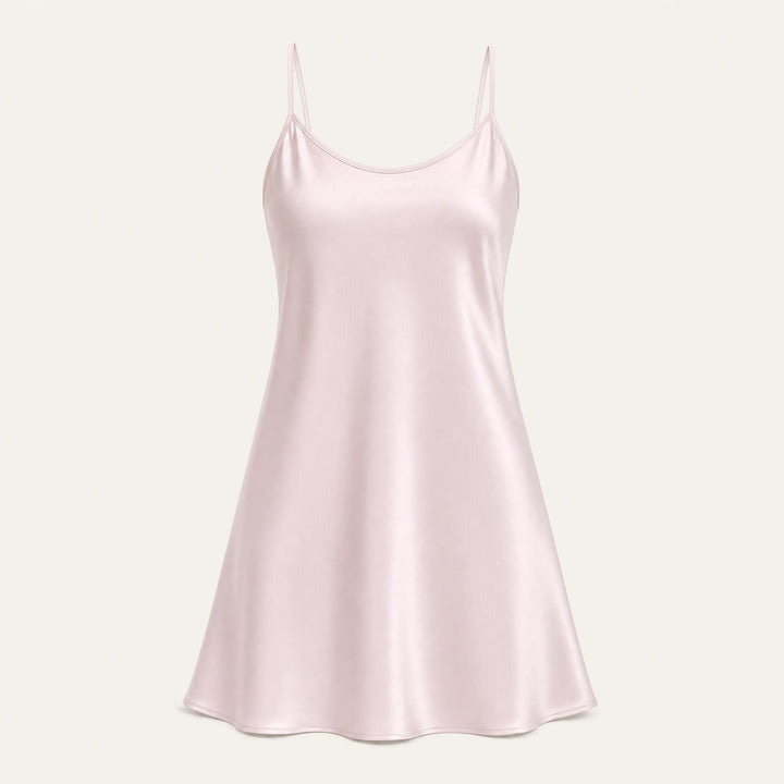Satin Chemise - Adjustable Cami Straps