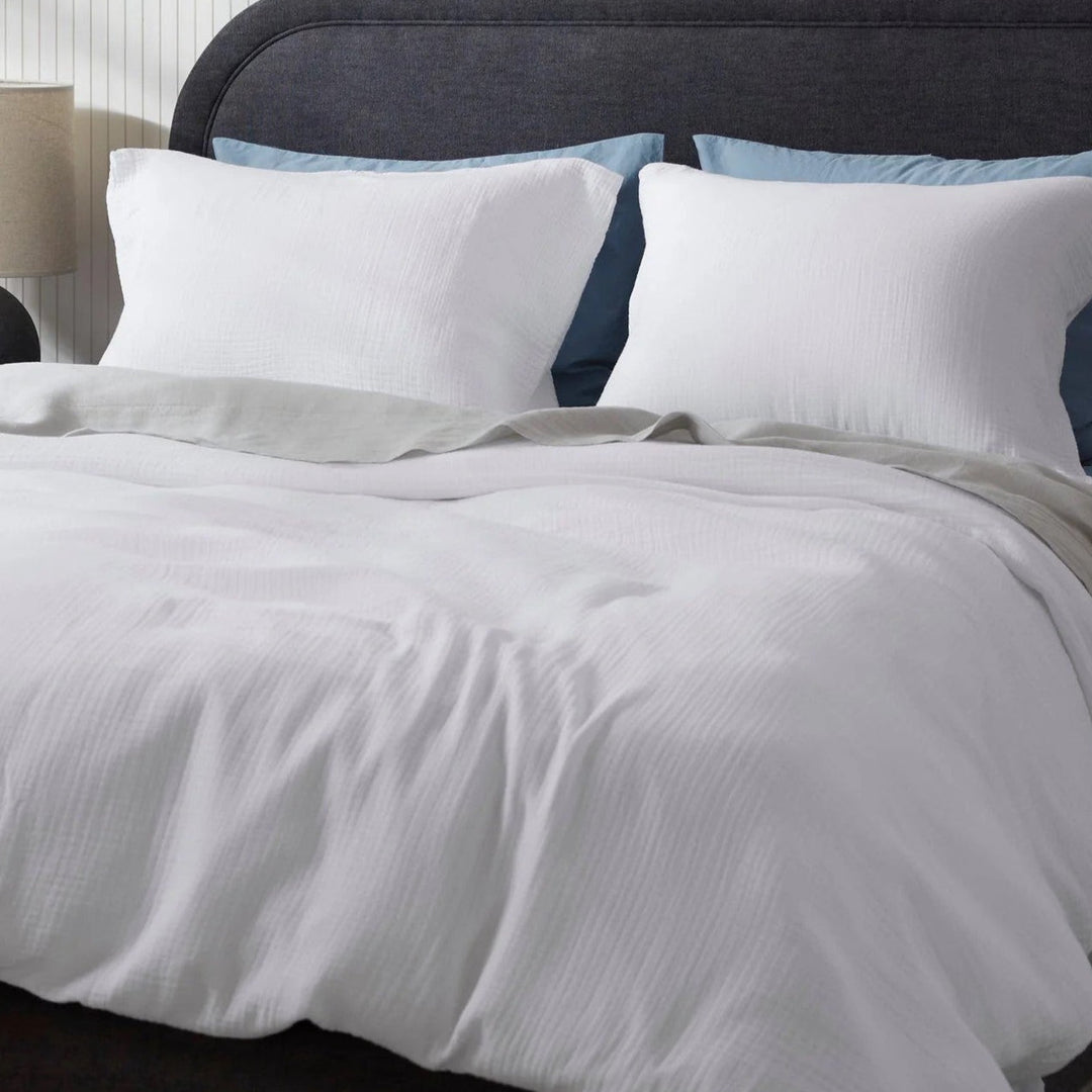 Muslin Cotton Pillowcase Set, 2 Pieces