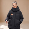 Women's Hooded Puffer Jacket | Oversized Quilted Winter Coat